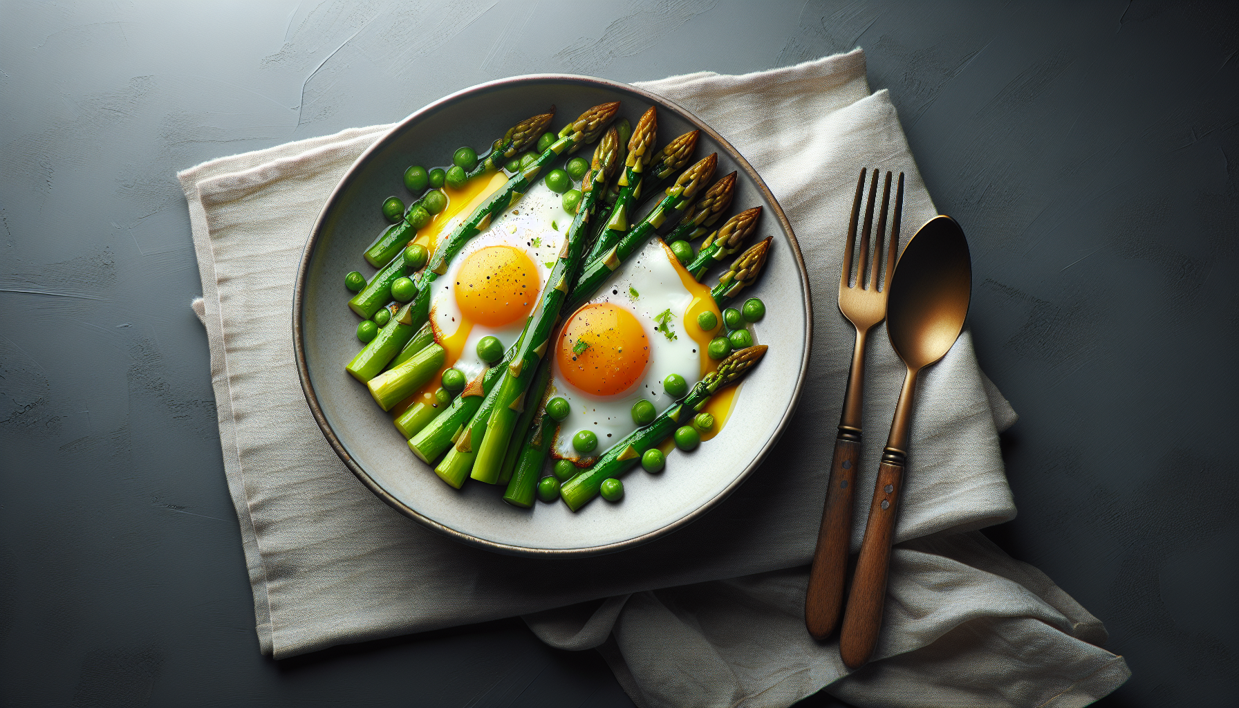 asparagi con uova ricetta